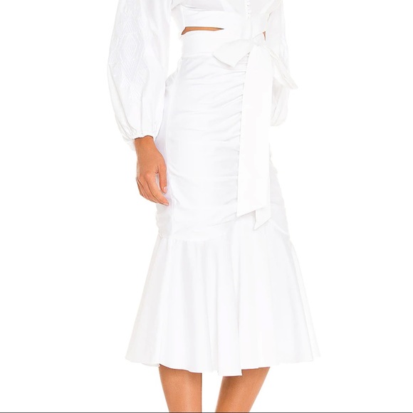 Amur Malika Midi Dress in White - Picture 5 of 15